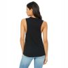 MRT Black Women's Flowy Muscle Tank Photo 2