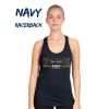 Push Your Limits Women's Navy Racerback Tank Photo 1