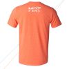 Hustle Hard Orange Soft Tee Photo 2